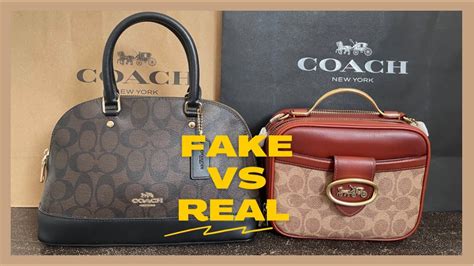 coach bag fake vs original|are coach bags genuine.